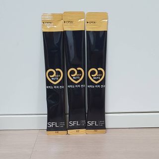 짜먹는 이지견과 짜먹는 이지아몬드, 짜먹는 이지허니피넛, 짜먹는 이지캐슈넛 각 10g X  10포 — 5점을 준 리뷰어가 2021년 2월 올린 사용 사진