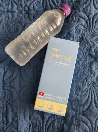 메타웰빙 GC녹십자웰빙 메타 글루타치온 — 3.5점을 준 리뷰어가 2022년 9월 올린 사용 사진