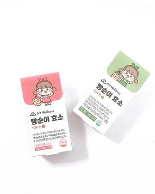아이비웰니스 빵순이 효소 키위맛 7포 + 석류맛 7포 (총 14포, 2주분) — 5점을 준 리뷰어가 2022년 10월 올린 사용 사진