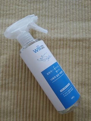 위케어 천연 주방세세, 에어프라이어세제, 다목적세정제, 발포텀블러세정제 — 5점을 준 리뷰어가 2021년 2월 올린 사용 사진