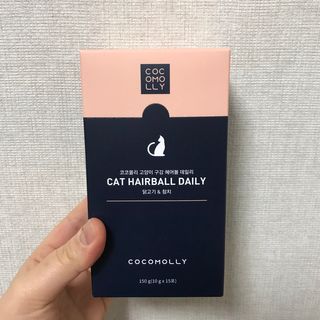 코코몰리 고양이 구강• 헤어볼 데일리 /신장• 요로 데일리 — 5점을 준 리뷰어가 2021년 1월 올린 사용 사진