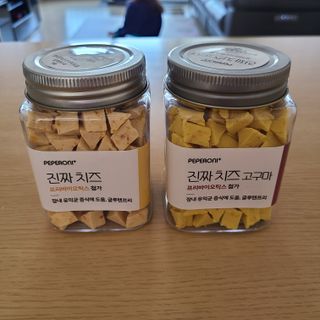 페페로니 진짜 프리바이오틱스 치즈+치즈고구마 180g+180g — 5점을 준 리뷰어가 2021년 7월 올린 사용 사진