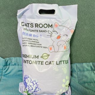 겟플렉스 켓플렉스 캣츠룸BS-1 고양이모래 4kg — 4점을 준 리뷰어가 2021년 1월 올린 사용 사진