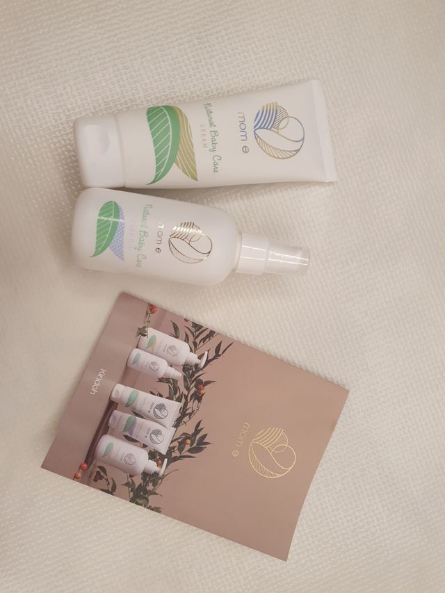 맘이 내추럴 베이비 케어 크림+바디오일 리뷰 사진