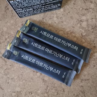 더리틀스 시트오르 아르기닌부스터 — 5점을 준 리뷰어가 2022년 11월 올린 사용 사진