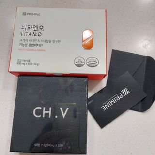 프리마인 먹는건 초간편, 영양소와 흡수율까지 챙겨야 백점.예뻐지는 완벽레시피 비타앤오 30정/CH.V콜라겐필름 30매 — 4점을 준 리뷰어가 2021년 8월 올린 사용 사진