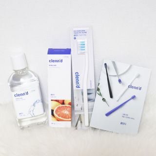 주식회사 클린디 [클린디]🌿민트향으로 상쾌하게, 단짝가글 + 맞춤 칫솔 + 치약 세트🦷 — 5점을 준 리뷰어가 2022년 1월 올린 사용 사진