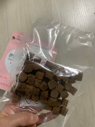 My Pet Care 천연단백질 관절건강에 개좋아 — 5점을 준 리뷰어가 2021년 2월 올린 사용 사진