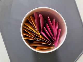 페페로니 맛있는 스틱 - 무항생제 닭고기 15개 + 알래스카 연어 15개 — 5점을 준 리뷰어가 2021년 9월 올린 사용 사진