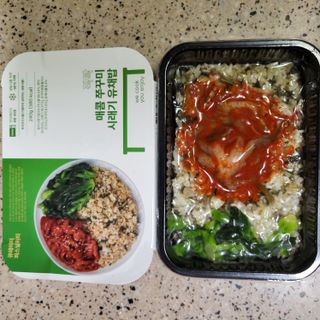 직탁 식단관리 3종 도시락(꼬막 듬뿍 곤드레비빔밥, 알리오올리오 불고기오믈렛, 매콤쭈꾸미 시래기유채밥) — 5점을 준 리뷰어가 2022년 6월 올린 사용 사진