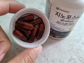 프리마인 홍삼의 강력한 에너지, 이제는 흡수율을 높인 최첨단 캡슐로 간편하게 초고속 충전하세요. — 5점을 준 리뷰어가 2022년 8월 올린 사용 사진