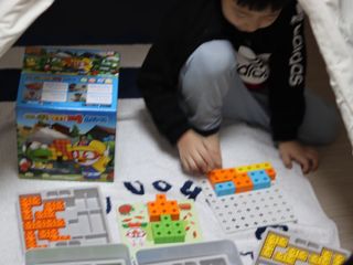 애니블록 뽀로로 퍼즐 스타터 — 5점을 준 리뷰어가 2021년 1월 올린 사용 사진