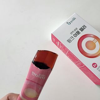 [인디닥터] 면역 생생 핑크 이뮨 젤리 — 5점을 준 리뷰어가 2022년 5월 올린 사용 사진