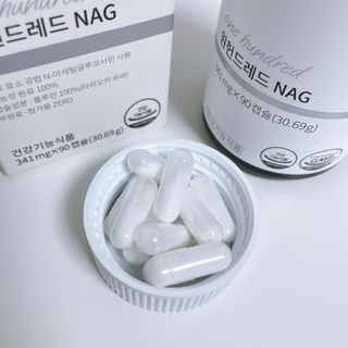 메디타민 원헌드레드 NAG — 5점을 준 리뷰어가 2021년 8월 올린 사용 사진