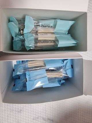 페페로니 2종 세트 클린플러스 덴탈껌 치킨+덕 — 3점을 준 리뷰어가 2021년 7월 올린 사용 사진
