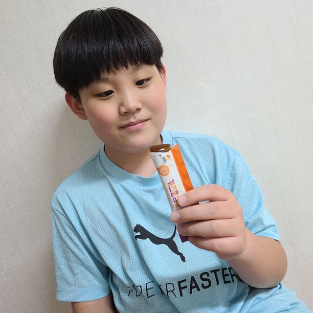 [콜리케어] 키즈 홍삼콜리 딸기맛 14포 리뷰 사진