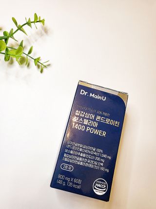 닥터메인유 철갑상어 콘드로이친 보스웰리아 1400 POWER — 5점을 준 리뷰어가 2023년 3월 올린 사용 사진