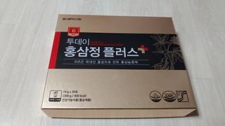 서울약사신협_투데이홍삼정플러스스틱_10g x 30포 — 4점을 준 리뷰어가 2021년 1월 올린 사용 사진