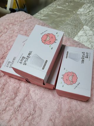 소미썸 실키 화장솜 — 5점을 준 리뷰어가 2022년 3월 올린 사용 사진