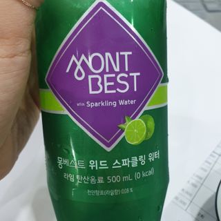 몽베스트 Montbest with Sparkling water Lime20병 — 5점을 준 리뷰어가 2022년 9월 올린 사용 사진