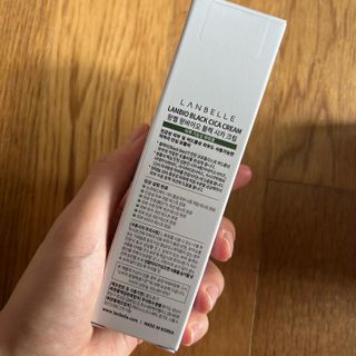 랑벨 랑바이오 블랙 시카 크림 50ml(블랙비 프로폴리스, 시카 4종, 판테놀 10 함유) — 5점을 준 리뷰어가 2022년 7월 올린 사용 사진
