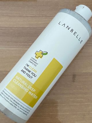 랑벨 내츄럴 딥 클렌징 워터 500ml — 5점을 준 리뷰어가 2022년 6월 올린 사용 사진