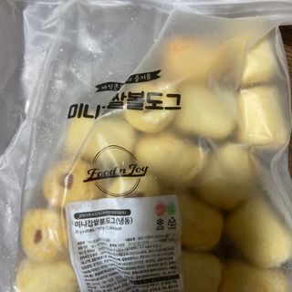 Dog&Ball 독앤볼 [Dog&Ball] 미니찹쌀볼도그 찹쌀치즈볼 — 5점을 준 리뷰어가 2021년 8월 올린 사용 사진