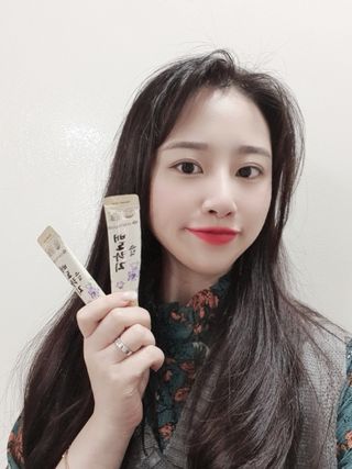 서울약사신협_배도라지스틱_10g x 60포 — 5점을 준 리뷰어가 2021년 5월 올린 사용 사진