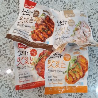 굽네몰 [굽네] 소스가 맛있는 닭가슴살 슬라이스 4종 — 5점을 준 리뷰어가 2021년 4월 올린 사용 사진