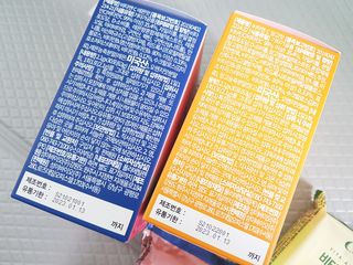 비타앤C 레몬맛, 망고맛 — 3점을 준 리뷰어가 2021년 6월 올린 사용 사진