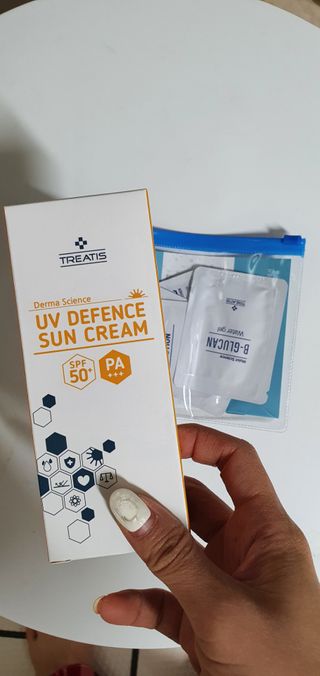 [트리티스] UV 디펜스 선크림 PA+++ / SPF50+  60ml — 5점을 준 리뷰어가 2021년 1월 올린 사용 사진