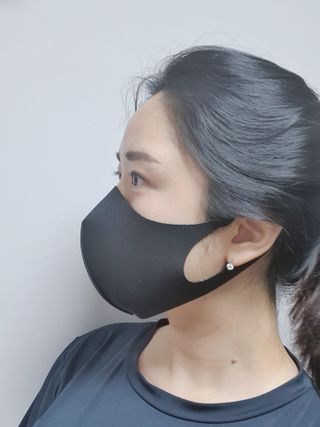 [에이블밤부] 리퓨어 쿠퍼 마스크 10color — 5점을 준 리뷰어가 2021년 1월 올린 사용 사진