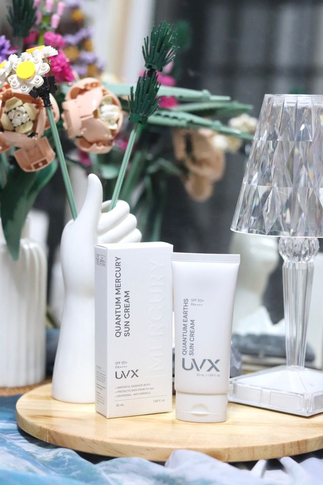 UVX 퀀텀 머큐리 데일리 선크림 리뷰 사진