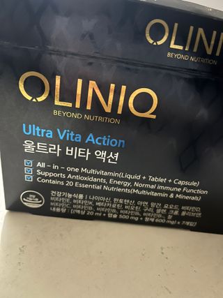 올리닉 울트라비타액션 — 4.5점을 준 리뷰어가 2021년 12월 올린 사용 사진
