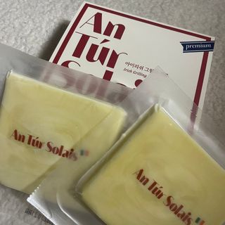 앙투어솔레 아일랜드 구워먹는 치즈 100 자연 치즈 와인안주 300g(100g x 3팩) — 5점을 준 리뷰어가 2022년 8월 올린 사용 사진