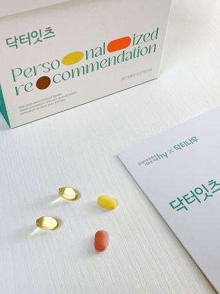 [닥터잇츠] 개인맞춤형 건강기능식품_2종 중 택 1 — 5점을 준 리뷰어가 2024년 2월 올린 사용 사진
