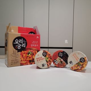 프리 [요리궁리] 타입 B (매콤,치즈,매콤까르보) 꽃떡볶이 6개입 세트 — 5점을 준 리뷰어가 2024년 12월 올린 사용 사진