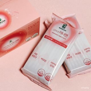 [모마네] 이너뷰티 히알루론산 비오틴 코큐텐 저분자피쉬콜라겐 - 3 g 30포 ★석류맛 — 4.5점을 준 리뷰어가 2021년 12월 올린 사용 사진