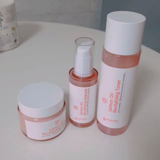 아이앤립 / EYENLIP 아이앤립 연어오일 리바이탈라이징 토너+앰플+크림 3종 세트 — 5점을 준 리뷰어가 2021년 5월 올린 사용 사진