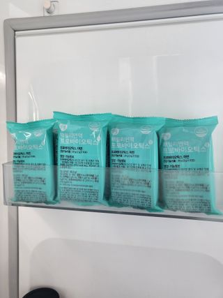 앙팡 패밀리면역 프로바이오틱스 2g x 100포 — 5점을 준 리뷰어가 2022년 10월 올린 사용 사진