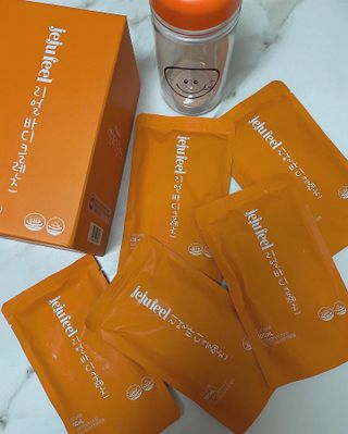 JEJUFEEL 리얼바디클렌즈 — 5점을 준 리뷰어가 2022년 9월 올린 사용 사진