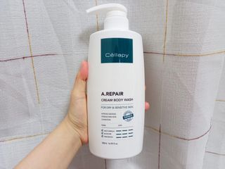 셀라피 에이리페어 크림 바디 워시 2세대 500ml — 5점을 준 리뷰어가 2021년 1월 올린 사용 사진