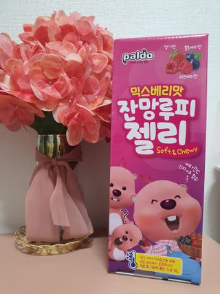 [팔도] 잔망루피젤리 믹스베리맛 42g 8개 — 5점을 준 리뷰어가 2022년 3월 올린 사용 사진