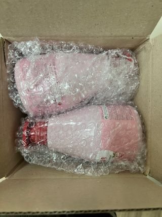 [과일나라] 피부가 마시는 딸기우유 바디클렌저&바디로션 — 5점을 준 리뷰어가 2022년 2월 올린 사용 사진