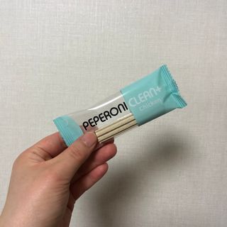 페페로니 클린플러스 덴탈치킨껌 10g x 14p — 5점을 준 리뷰어가 2021년 7월 올린 사용 사진