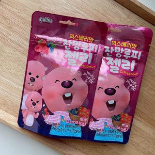 [팔도] 잔망루피젤리 믹스베리맛 42g 8개 — 5점을 준 리뷰어가 2022년 1월 올린 사용 사진