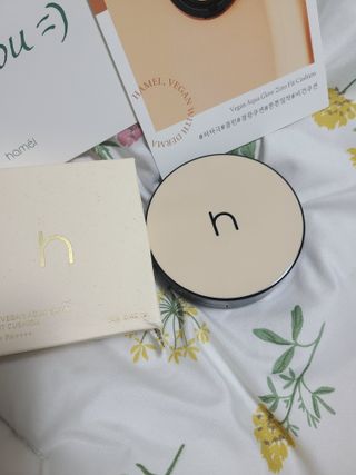 하멜 비건 아쿠아 글로우 제로핏 쿠션 — 5점을 준 리뷰어가 2022년 8월 올린 사용 사진