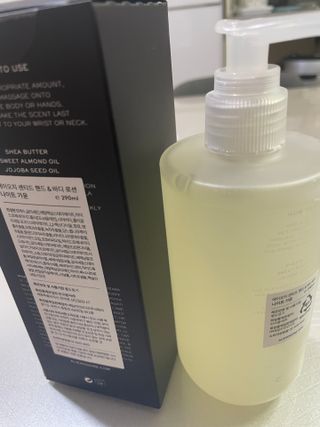 에일리언오더즈 센티드 핸드 앤 바디 워시 290ml (3종 택1) — 4.5점을 준 리뷰어가 2023년 8월 올린 사용 사진