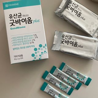 프리마인 유산균 국가지정연구소 선정, 살아있는 생유산균 200억 마리의 힘. 유산균n굿바이옴플러스 — 5점을 준 리뷰어가 2021년 11월 올린 사용 사진