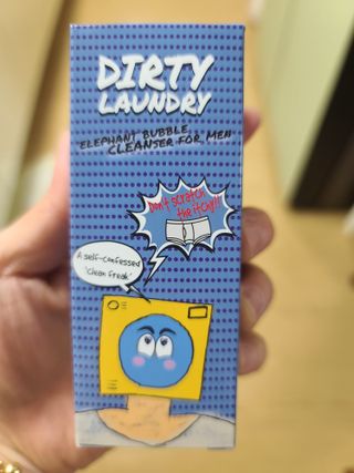 더티런드리 엘리펀트 버블 클렌저 _남성청결제 — 5점을 준 리뷰어가 2022년 6월 올린 사용 사진